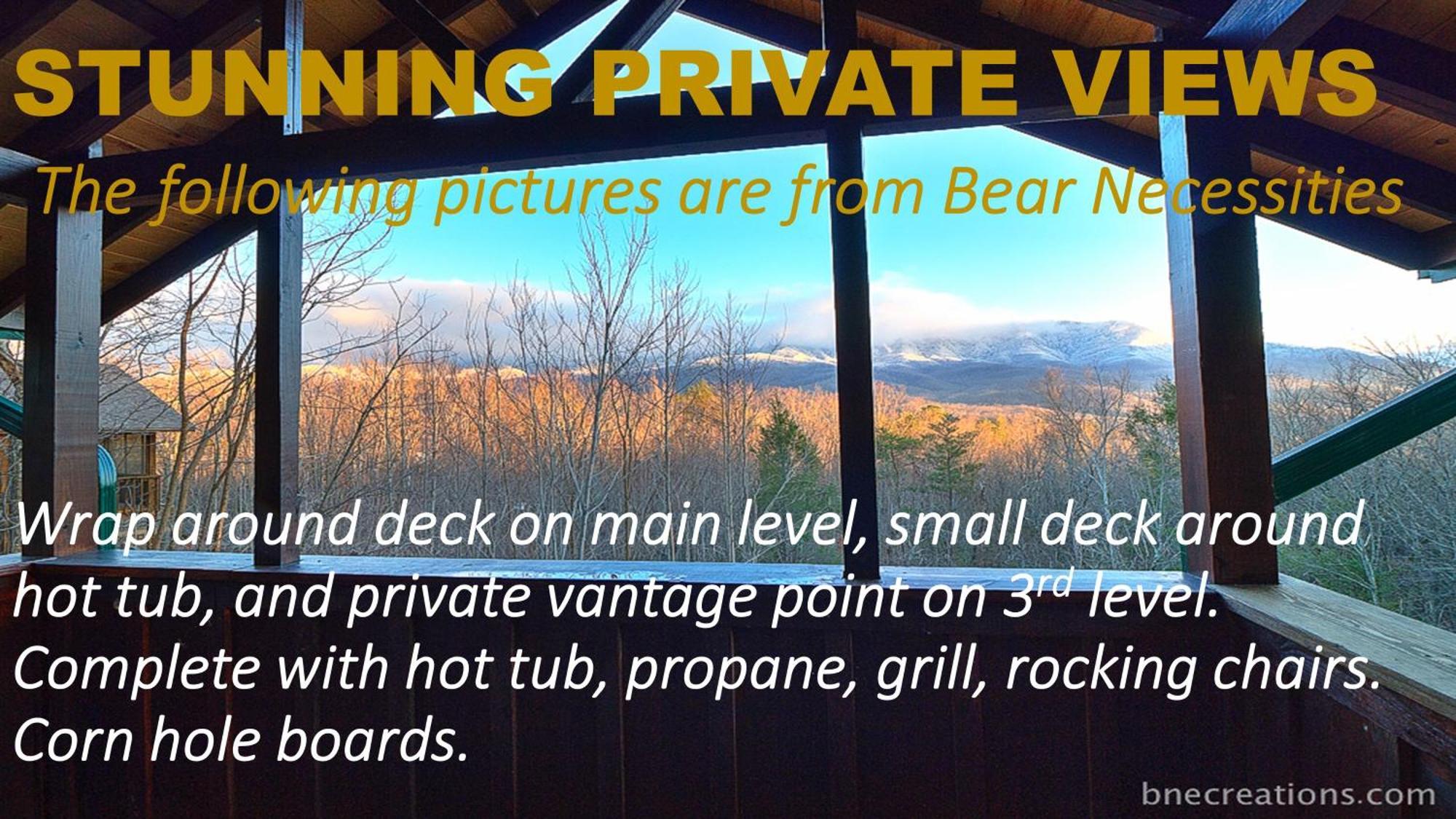 Bear Necessities, Luxury 5Bd Mtn Views, Hot Tub, Many Bear Sightings Villa Gatlinburg Exteriör bild